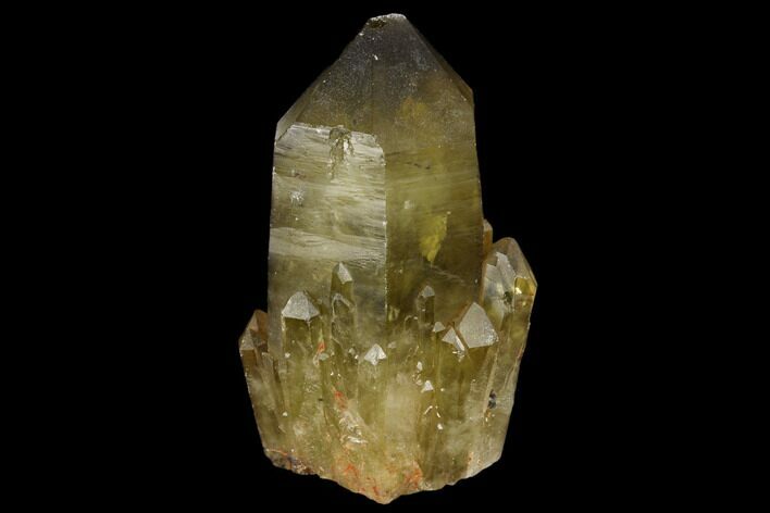 Smoky, Yellow Quartz Crystal (Heat Treated) - Madagascar #174628